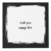 Hinzufügen von 4 Bildern Schwarz-weißes Foto für W Würfel (Vorderseite)