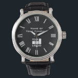 Hinzufügen von antiken römischen Ziffern zu Text u Armbanduhr<br><div class="desc">Passen Sie diese Uhr einfach mit Ihrem eigenen Text und Logo an.</div>