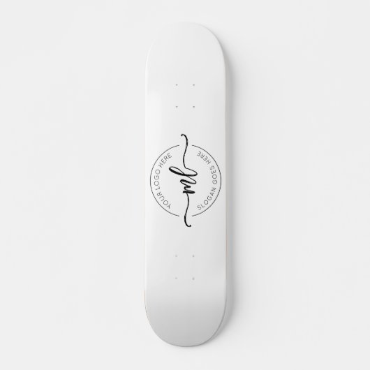 Hinzufügen von benutzerdefinierten Monogramm-Initi Skateboard (Vorne)