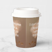 Hinzufügen von benutzerdefinierten QR-Code-Kaffeep Pappbecher (Rechts)