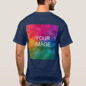 Hinzufügen von Bild-Fotovorlage - Grundlagen für M T-Shirt (Rückseite)