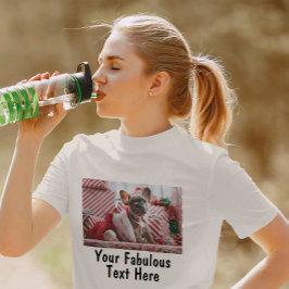 Hinzufügen von Bild und Text benutzerdefiniert T-Shirt