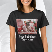 Hinzufügen von Bild und Text benutzerdefiniert T-Shirt