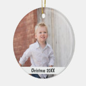 Hinzufügen von Bildern und Text zu einem CHRISTMAS Keramik Ornament (Links)