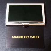 Hinzufügen von Bildtext oder Logo zum Entwurf eine Magnetkarte