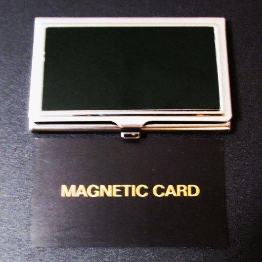 Hinzufügen von Bildtext oder Logo zum Entwurf eine Magnetkarte