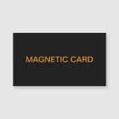 Hinzufügen von Bildtext oder Logo zum Entwurf eine Magnetkarte (Vorderseite)