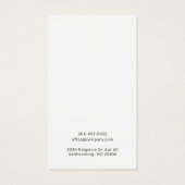 Hinzufügen von Business-Logos - Modern (Rückseite)