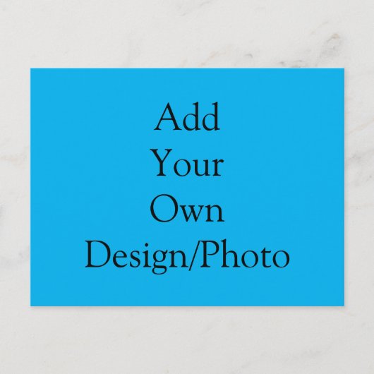 Hinzufügen von eigenen Design-/Foto-Postkarten Postkarte (Vorderseite)