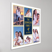 Hinzufügen von eigenen Fotos 6 Familienfotocollage Foliendrucke (Ablage )