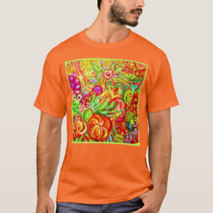 Hinzufügen von Farbe zu Ihrem Stil mit Blumenarbei T-Shirt
