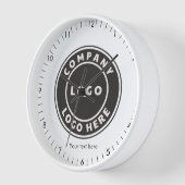 Hinzufügen von Firmenlogo und benutzerdefiniertem  Uhr (Winkel)