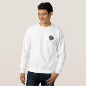 Hinzufügen von Firmenlogo und Website benutzerdefi Sweatshirt (Vorne ganz)