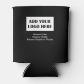 Hinzufügen von Firmenlogos und -informationen Dosenkühler (Vorderseite)