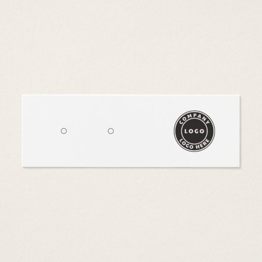 Hinzufügen von Firmenlogos und QR-Code-Speicherkar (Vorderseite)