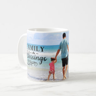 HINZUFÜGEN VON FOTO / Familiensegnung Kaffeetasse