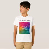 Hinzufügen von Foto-Text für benutzerdefinierte Vo T-Shirt (Vorne ganz)