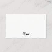 Hinzufügen von Foto und Logo Real Anwesen Beruflic Visitenkarte (Rückseite)