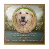 Hinzufügen von Foto- und Name-Pet-Memorial Fliese (Vorderseite)