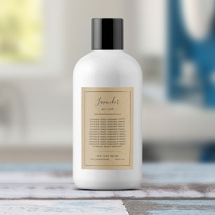 Hinzufügen von grauen Grenzkomponenten Liste der K Weinetikett