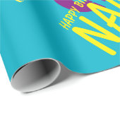 Hinzufügen von Happy Birthday Wrapping Paper Geschenkpapier (Rolleneckpunkt)