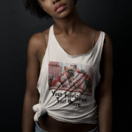 Hinzufügen von Hot Yoga für Bild und Text Tank Top