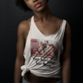 Hinzufügen von Hot Yoga für Bild und Text Tank Top