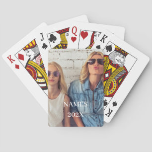 Hinzufügen von Karten für das Foto mit vertikaler Spielkarten