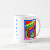 Hinzufügen von Kinder-Artwork-Tasse Kaffeetasse (VorderseiteRechts)