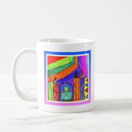 Hinzufügen von Kinder-Artwork-Tasse Kaffeetasse (Links)