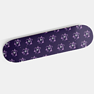 Hinzufügen von Lila Leerlaufdreiecken individuell Skateboard