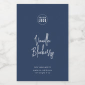 Hinzufügen von Logo-Bearbeitbaren Farben für Skrip Weinetikett (Einzelnes Label)