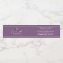 Hinzufügen von Logo-benutzerdefinierten Farbzutate Wasserflaschenetikett