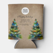 Hinzufügen von Logo-benutzerdefinierten Text Weihn Dosenkühler (Vorderseite)