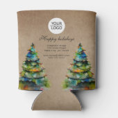 Hinzufügen von Logo-benutzerdefinierten Text Weihn Dosenkühler (Rückseite)