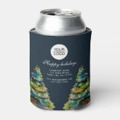 Hinzufügen von Logo-benutzerdefinierten Text Weihn Dosenkühler (Kanne Vorderseite)