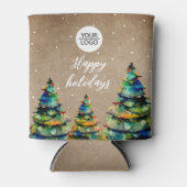 Hinzufügen von Logo-benutzerdefinierten Text Weihn Dosenkühler (Vorderseite)