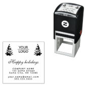 Hinzufügen von Logo-benutzerdefinierten Text Weihn Permastempel (Beispiel)