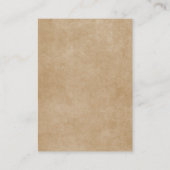 Hinzufügen von Logo-benutzerdefinierten Text Weihn Visitenkarte (Rückseite)