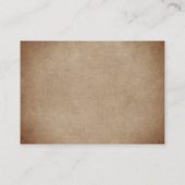 Hinzufügen von Logo-benutzerdefinierten Text Weihn Visitenkarte (Rückseite)