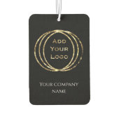 Hinzufügen von Logo-benutzerdefinierten Werbegesch Autolufterfrischer (Rückseite)