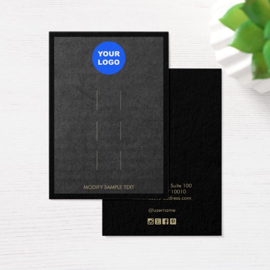 Hinzufügen von Logo Black Kraft Three Hair Clip Di (Schreibtisch)