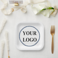 HINZUFÜGEN VON LOGO-Brautparty-Tellern Rosa grün