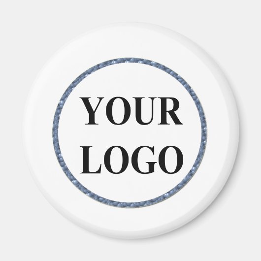 HINZUFÜGEN VON LOGO-Gastgeschenke Hochzeiten - Mag Magnet (Vorne)