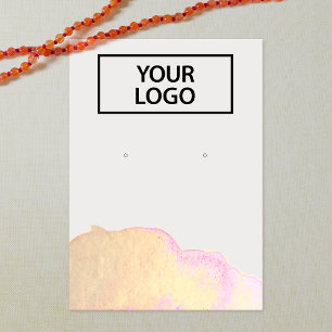 Hinzufügen von Logo-Gold-Farbe-Abstrakter Ofenanze Visitenkarte