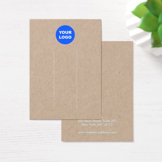 Hinzufügen von Logo-Kraft-Haarschnitt-Anzeige (Schreibtisch)