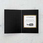 Hinzufügen von Logo-Mitarbeiter/Client-Ballon Gebu Karte (Innenseite)