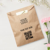 Hinzufügen von Logo-QR-Code Benutzerdefinierter Te Geschenktütchen (Versiegelt)