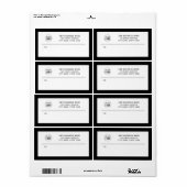 Hinzufügen von Logo-Rücksendeadressen für das Gesc (Vorne)