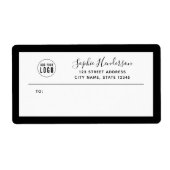 Hinzufügen von Logo-Rücksendeadressen für die benu (Vorne)